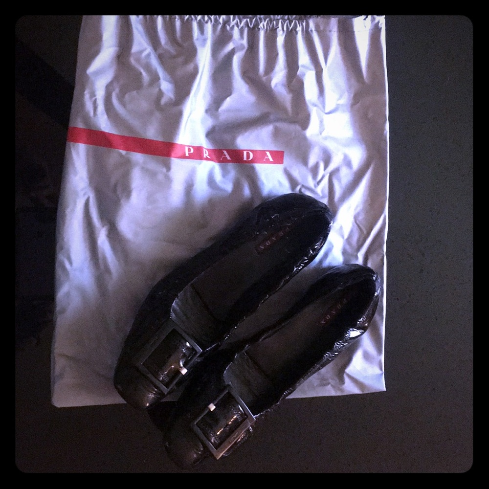 Prada Ballet Flats Size 38 (US 8)